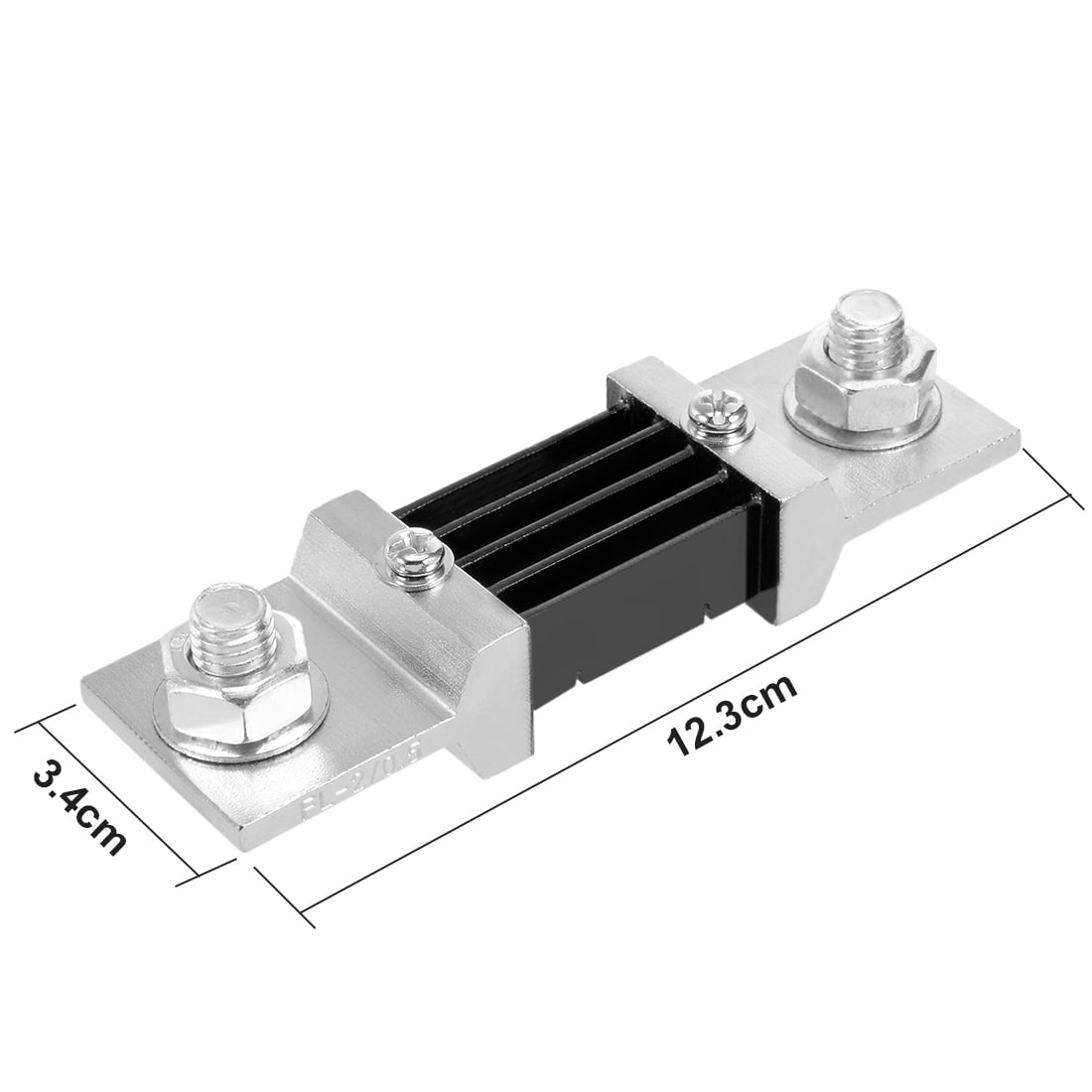 Unique Bargains 500A 75mV DC AC Current Shunt Resistor for Digital Ampere Analog Meter