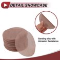 thumbnail image 3 of Unique Bargains 50 Pcs Car Wood Sanding Discs Smoothing Hook Loop Sanding Sheets 6" 400 Grit Brown Aluminum Oxide, 3 of 7