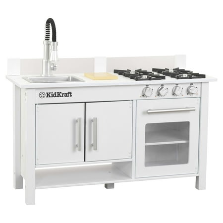 KidKraft Wooden Little Cook's Work Station Play Kitchen