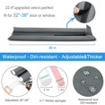 thumbnail image 4 of Levamdar, 2.1" 38" Waterproof-Grey Under Door Sweep, 4 of 8