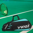 thumbnail image 6 of funtasica Badminton Racquet Bag Tennis Bag Outdoor Sports Gym Bag Large Capacity Racket Carry Bag Tennis Tote for Badminton Enthusiasts Black Blue, 6 of 8