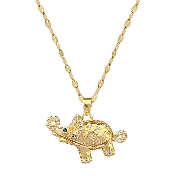 Necklaces for Women, 14k Gold Plated Pendant Necklace, Jewelry Gifts for Wife