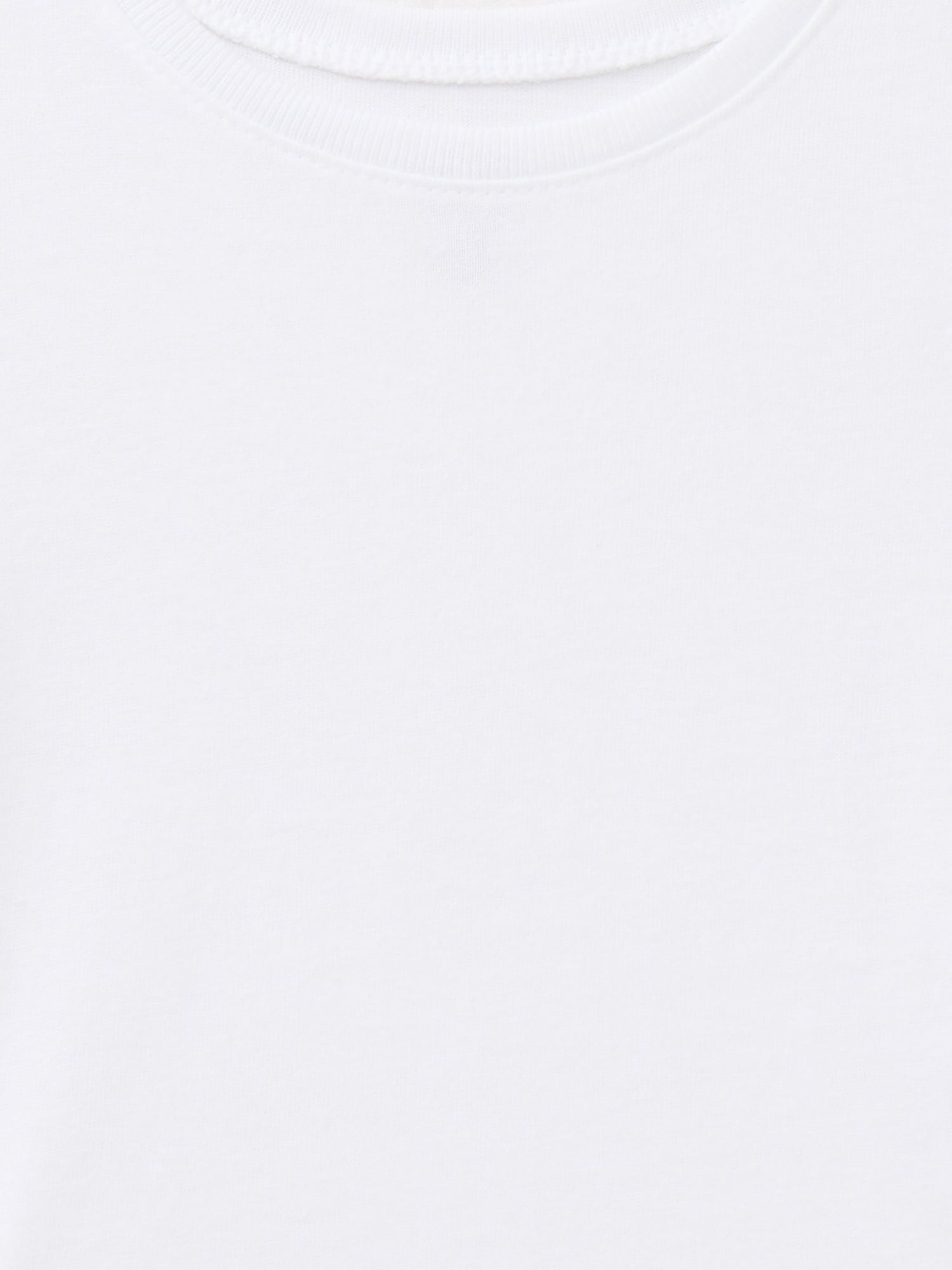 Wonder Nation Baby Girls Crewneck Tee with Short Sleeves, Sizes 0/3M-24M