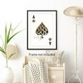 thumbnail image 5 of enttgo Leopard Spades Poker Canvas Wall Art Trendy Cheetah Cool Y2k Poster Minimalist Preppy Aesthetic Prints for Apartment Bedroom Wall Decor 12x16 inch Unframed, 5 of 7
