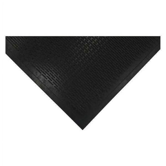 Notrax Drainage Mat,5 ft. L,3 ft. W,Black 340P0035BL