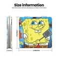 thumbnail image 3 of Zufioo SpongeBob SquarePants for Portable Pocket Makeup Mirror, Foldable Handheld Magnifying Beauty Mirror Suitable for Wallet Handbag for Women-Square, 3 of 9
