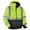Lime, variant on GloWear® 8377 Type R Class 3 Quilted Bomber Jacket, Lime, L