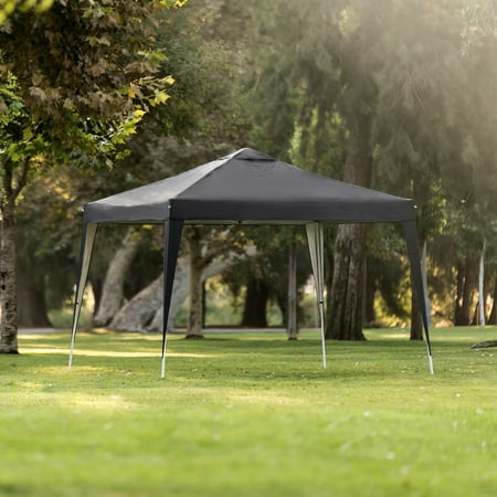 Best Choice Products 10x10ft Outdoor Portable Lightweight Folding Instant Pop Up Gazebo Canopy Shade Tent w/ Adjustable Height, Wind Vent, Carrying Bag - Black