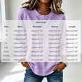 thumbnail image 4 of Maplenight Womens Crew Neck Sweatshirt Raglan Long Sleeve Casaul Loose Fit Fall Sweatshirts, 4 of 7