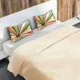 thumbnail image 5 of Yayeee Pillowcase Standard Size Set of 2 Satin Wrinkle Resistant Pillow Case, Colorful Cat, 5 of 7
