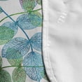 thumbnail image 4 of Leaves Microwave Oven Cover, Composition of Foliage Detailed Arrangement with Ornate Nature Illustration, Water Resistant Organizer with Pockets for Kitchen, 36" x 12", Green Blue White, by Ambesonne, 4 of 4