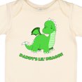 thumbnail image 4 of Inktastic Daddy's Lil' Dragon Cute Green Dragon Boys or Girls Baby Bodysuit, 4 of 5