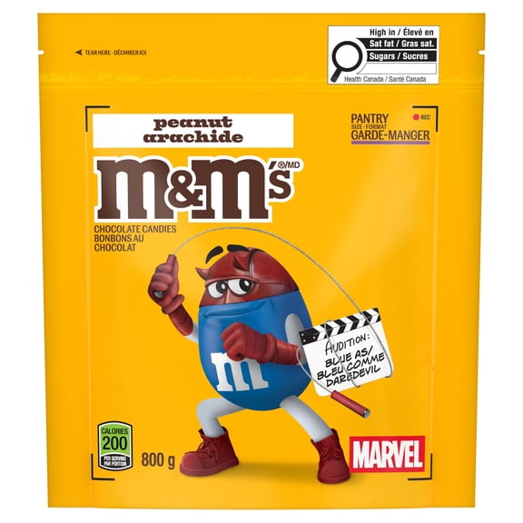 M&M'S, Peanut Milk Chocolate Candies, Pantry Size Share Bag
