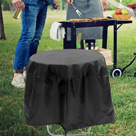 LOLIPPYY Outdoor Grill Cover Black Cover for Grill Oxford Cloth 1Pack