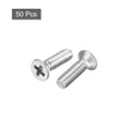 thumbnail image 3 of Unique Bargains 8#-32x5/8' Flat Head Machine Screws Phillips 304 Stainless Steel Bolts 50 Pack, 3 of 5