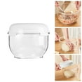 thumbnail image 2 of 3L Transparent Dough Proofing Container with Lid - Non-Stick Pizza & Bread Fermentation Bowl, Airtight Food Storage (Color as Shown), 2 of 8
