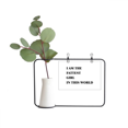 thumbnail image 1 of I Am The Fattest Girl Metal Picture Frame Cerac Vase Decor, 1 of 3