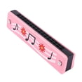 thumbnail image 2 of Esquirla Instrument de Musique Jouet Orgue à Bouche Dessin Animé pour Activité Familiale Débutant Rose, 2 of 8