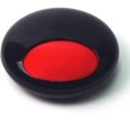 thumbnail image 1 of Cenicero giratorio de 13,9 x 5,5 cm con tapa de melamina de porcelana y colector de hollín de humo (negro + rojo), 1 of 5