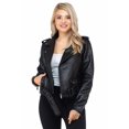 thumbnail image 1 of Genuine Leather Moto Jacket, 1 of 4