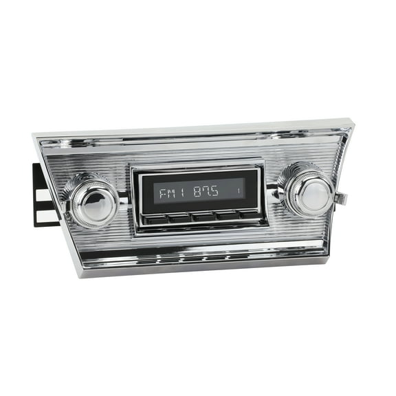 RetroRadio Compatible with 1966-67 Chevrolet Chevelle  Features Include Bluetooth, HD, SiriusXM Ready, AM/FM LCB-M4-01113-03-73C