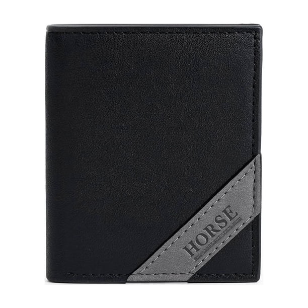 Cartera Vertice negro vinipiel para hombre Horse Imperial