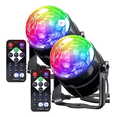 thumbnail image 1 of 2pcs Rgb Control Remoto Led Disco Bola Luz Para Fiesta Ktv Xtellar multicolor, 1 of 4