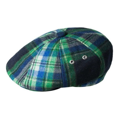 tartan newsboy cap
