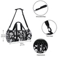 thumbnail image 5 of Easter Large Capacity Gym Duffle Bag with Interior Zipper Pocket - Soccer Sports Bag for All Your Gear, 5 of 6