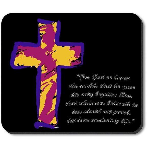 Art Plates brand Mouse Pad - Cross Toss