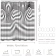 thumbnail image 6 of Abstract Black Cool Shower Curtain,Zag Pattern in Zigzag Classic Chevron Design Zig Shower Curtain,Waterproof Fabric Shower Curtains for Bathroom with 72x72 inches., 6 of 6