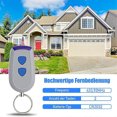 thumbnail image 3 of 2-pack 433.92 MHz Remote Control for Crawford Standard Steel EA433 2KS, EA433 2KM, EA433 4KS, RCU 43 GrayBlue, 3 of 5