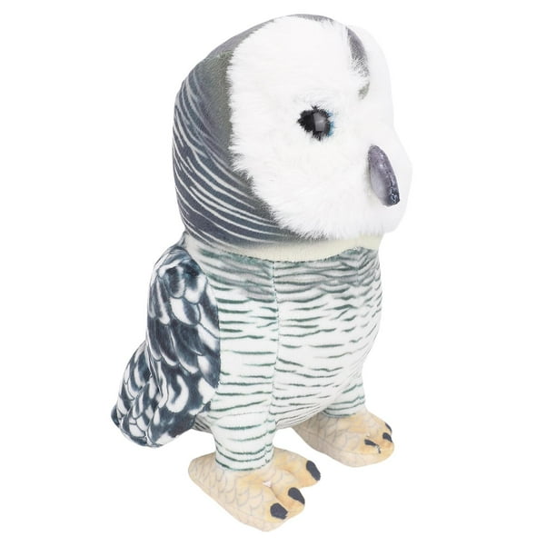 9.84 En Un Juguete De Búho Relleno De Felpa, Búho Suave Decorativo Para Amantes Del Búho, Felpa Artesanal Para Niños Y Coleccionistas, Con Plumas Y Ojos Expresivos