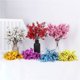 thumbnail image 5 of 12 flores artificiales a granel, flores artificiales de seda de plástico se utilizan para la cocina del hogar, dormitorio, festival de bodas, Navidad, decoración de fiesta de Halloween (rojo), 5 of 5