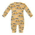 thumbnail image 5 of Gudetama Baby Footless Rompers, Long Sleeve Baby Onesie Jumpsuit for Boys Girls, 5 of 8