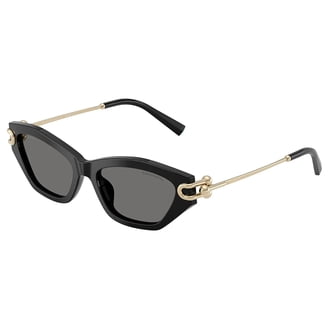 Tiffany & Co. TF4187 Black & Blue Shaded Cat Eye Sunglasses - Full Set TIFFANY TF 4187 Black/Blue Shaded (8342/9S) Sunglasses | eBay main image 4