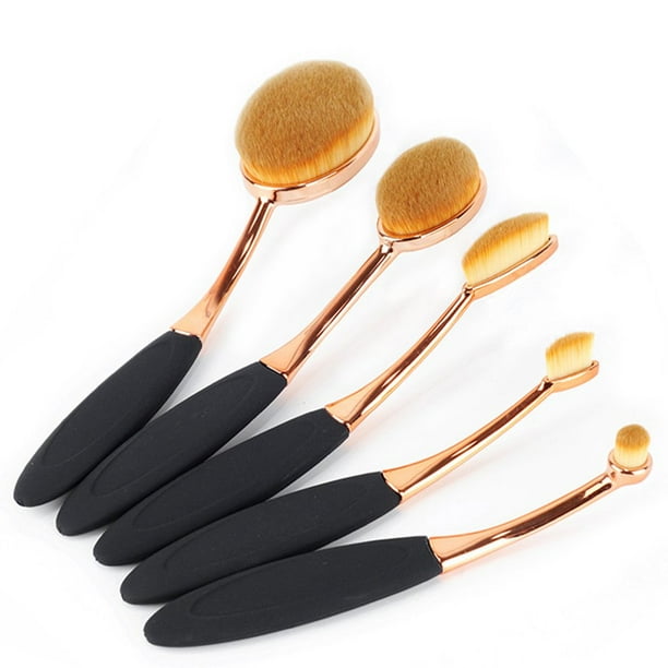 Makeup brushes best sale oval cheap