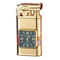 thumbnail image 1 of 2 Pcs Briquet Torche, Briquet Dragon à Double Flamme Magique avec Outil de Réglage, Briquet Coupe-Vent avec Fenêtre de Carburant Visible, Briquet à Flamme Réglable, Briquet au Butane Rechargeable Cadeaux pour Hommes Femmes - Noir, 1 of 7