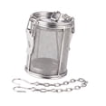 thumbnail image 4 of Siruishop Mesh Tea Ball Infuser Spice Basket Seasoning Strainer for Cooking Home Stews Diameter 8cm, 4 of 8