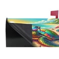 thumbnail image 4 of Ryvnso Mailbox Cover Magnetic Turtle Wear Sunglasses on Beach Mailbox Wrap Large Size 25.5x21 Inch, 4 of 8