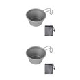 thumbnail image 2 of Advancent 1/2/4 Uds taza de agua al aire libre 304 acero inoxidable 50ml Camping vajilla bebida taza portátil plegable Mini copa de vino Type1 NO1 Advancent CBP180336, 2 of 6