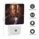 thumbnail image 2 of Black Adam / Adam Negro Luz nocturna LED con sensor de anochecer a amanecer para dormitorio, baño, pasillo, escaleras - Lámpara LED nocturna de enchufe, 0.5W - 1 pieza, 2 of 6