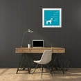 thumbnail image 3 of McCully, Jennifer 26x26 White Modern Wood Framed Museum Art Print Titled - Drink Coffee Pet Dog 2, 3 of 4