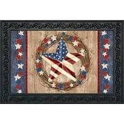 Briarwood Lane Americana Barnstar Patriotic Doormat