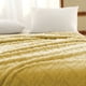 thumbnail image 5 of Lunxisen 1 Pcs Soft Fleece Throw Blanket Cozy Lightweight Blanket for Bed, Sofa Travel Warm Plush Decorative Throw for Home(59*39in), 5 of 9