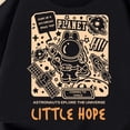 thumbnail image 4 of KPOPLK Baby Boy Summer Clothes Letter Print Short Sleeve T Shirt Tops Infant Toddler Tees 0-4 Years Old(9-10 Years,Black), 4 of 4