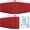 Red, variant on Blank Can Coolers Sleeves (20-Pack) Foldable Insulators - Plain Black Can Sleeves for Soda, & Water Bottles - Blanks for Sublimation Wedding Favors & Gifts