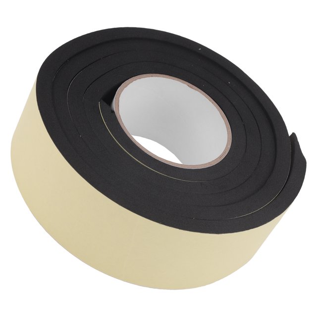 Cinta de reparación de lona Unique Bargains Weatherstrip Cinta de reparación de lona para automóvil Espuma EVA 2.36"x0.39"x6.56ft Amarillo