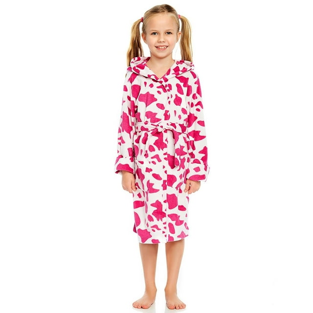 leveret girls christmas printed fleece sleep robe (size 2 toddler14