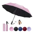 thumbnail image 1 of VIESS Paraguas Sombrilla De Bolsillo Para La Lluvia, Uv Y Impermeable Automático, Reversible Y Plegable Ligero Y Compacto Con Botón De Apertura Y Cierre Automático, 1 of 8